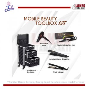Mobile Beauty Tool Box Set